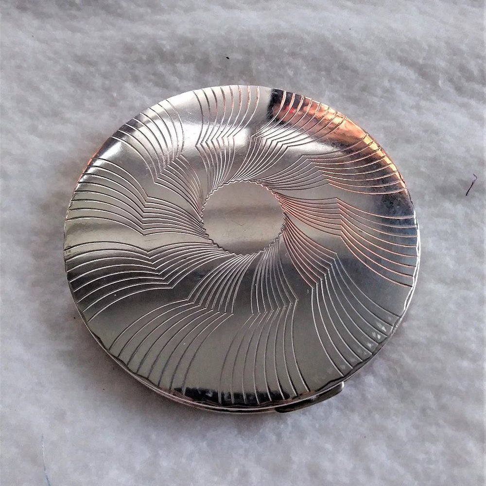 Sterling Silver Compact Rex 5th Ave 1940's Ladies